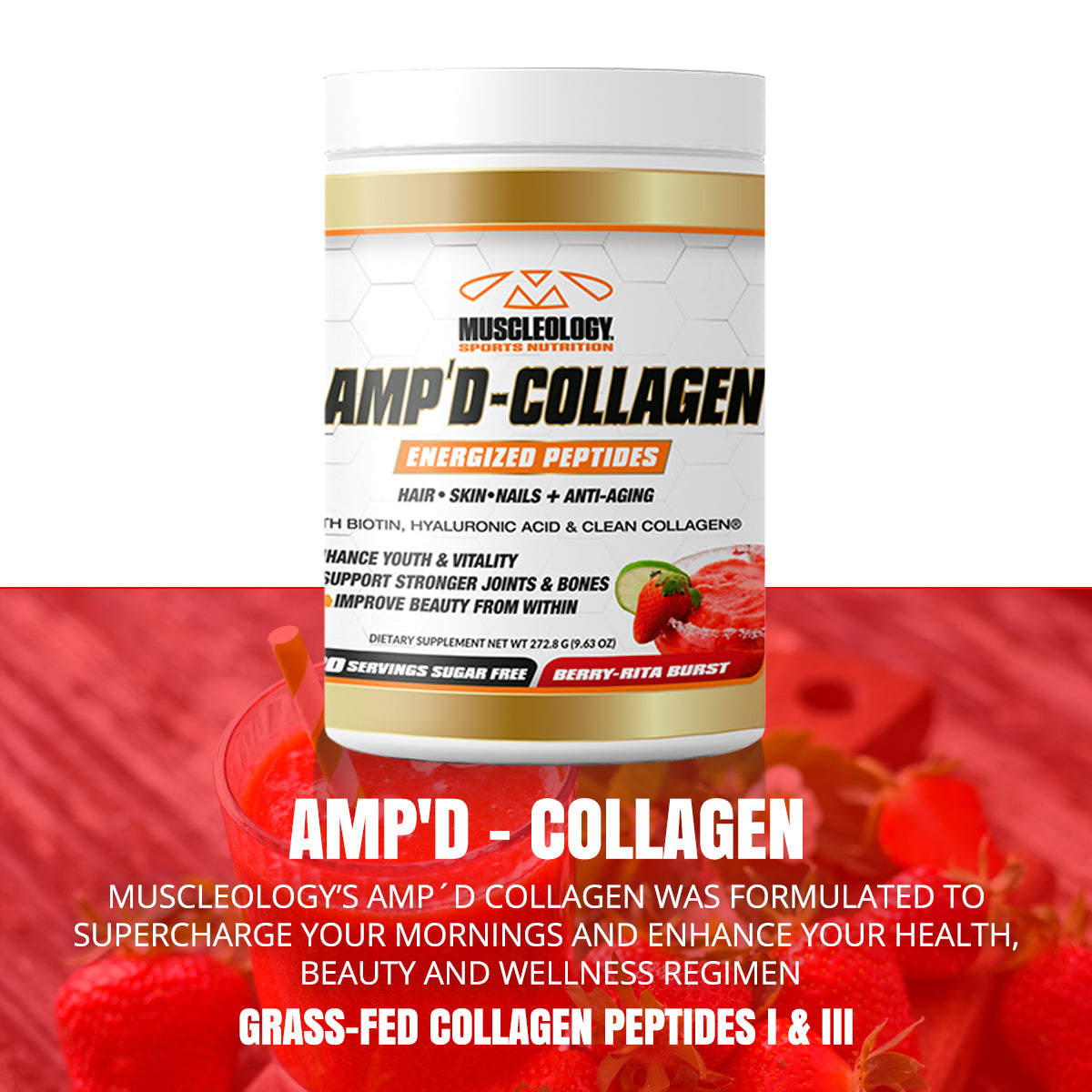 AMP'D Collagen - Revitalize Beauty & Vitality
