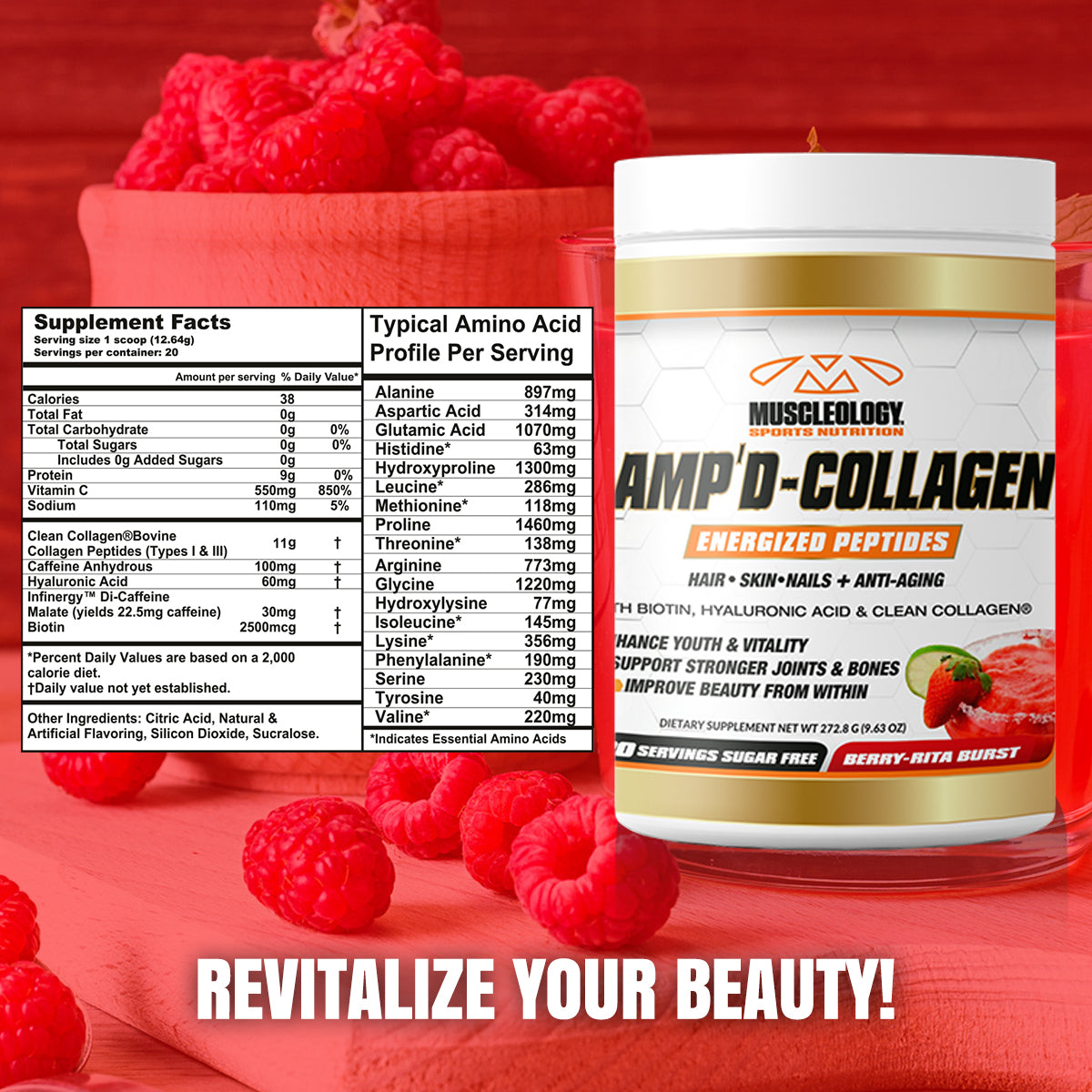 AMP'D Collagen - Revitalize Beauty & Vitality
