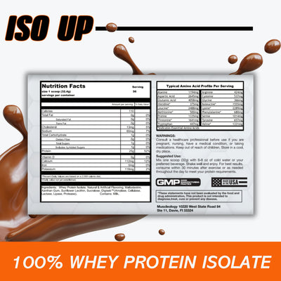 ISO^UP: 100% Whey Protein Isolate