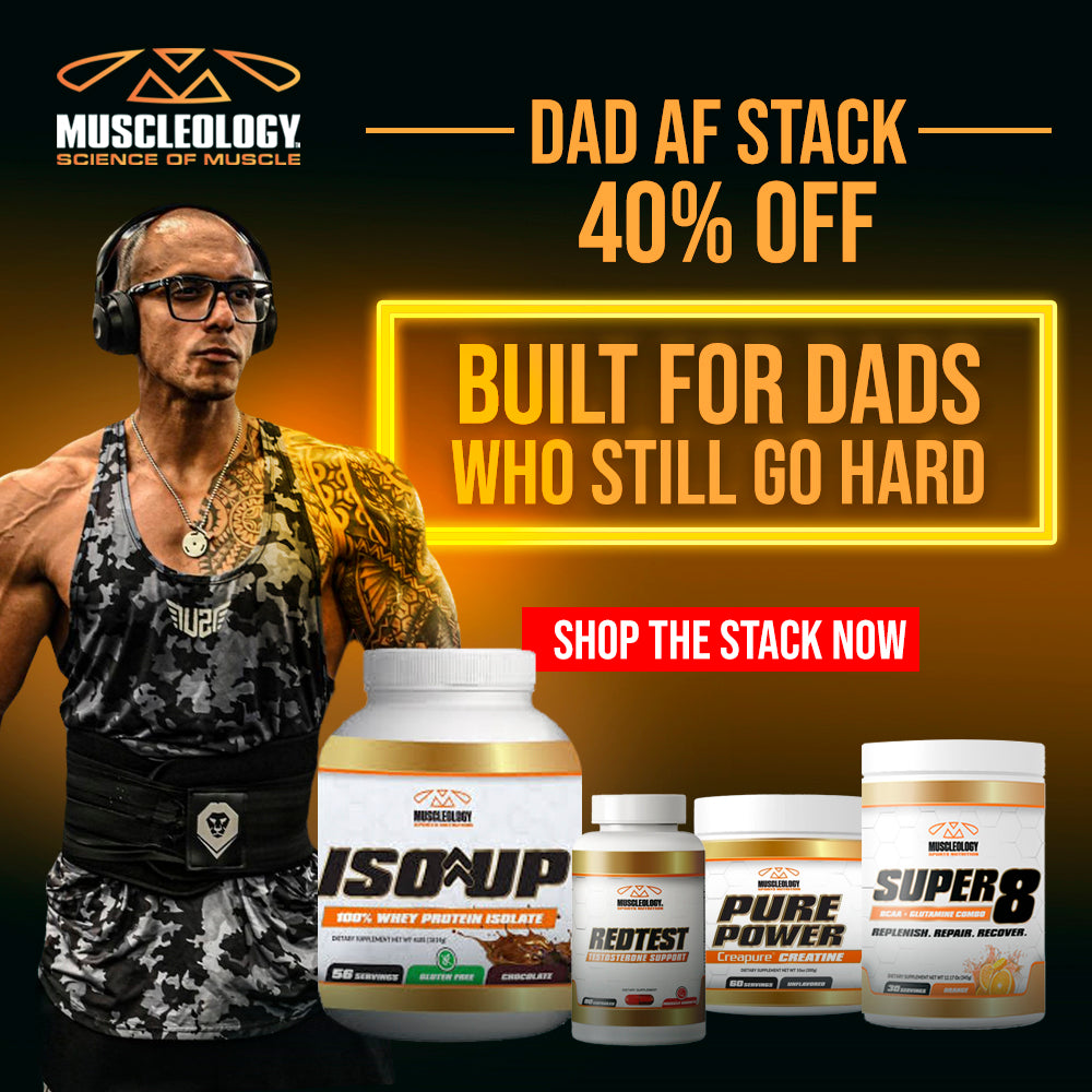 DAD AF STACK – Muscle, Strength & Recovery for Dads