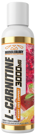 L-Carnitine Liquid 3000mg with Vitamin B5 – Sugar Free Formula