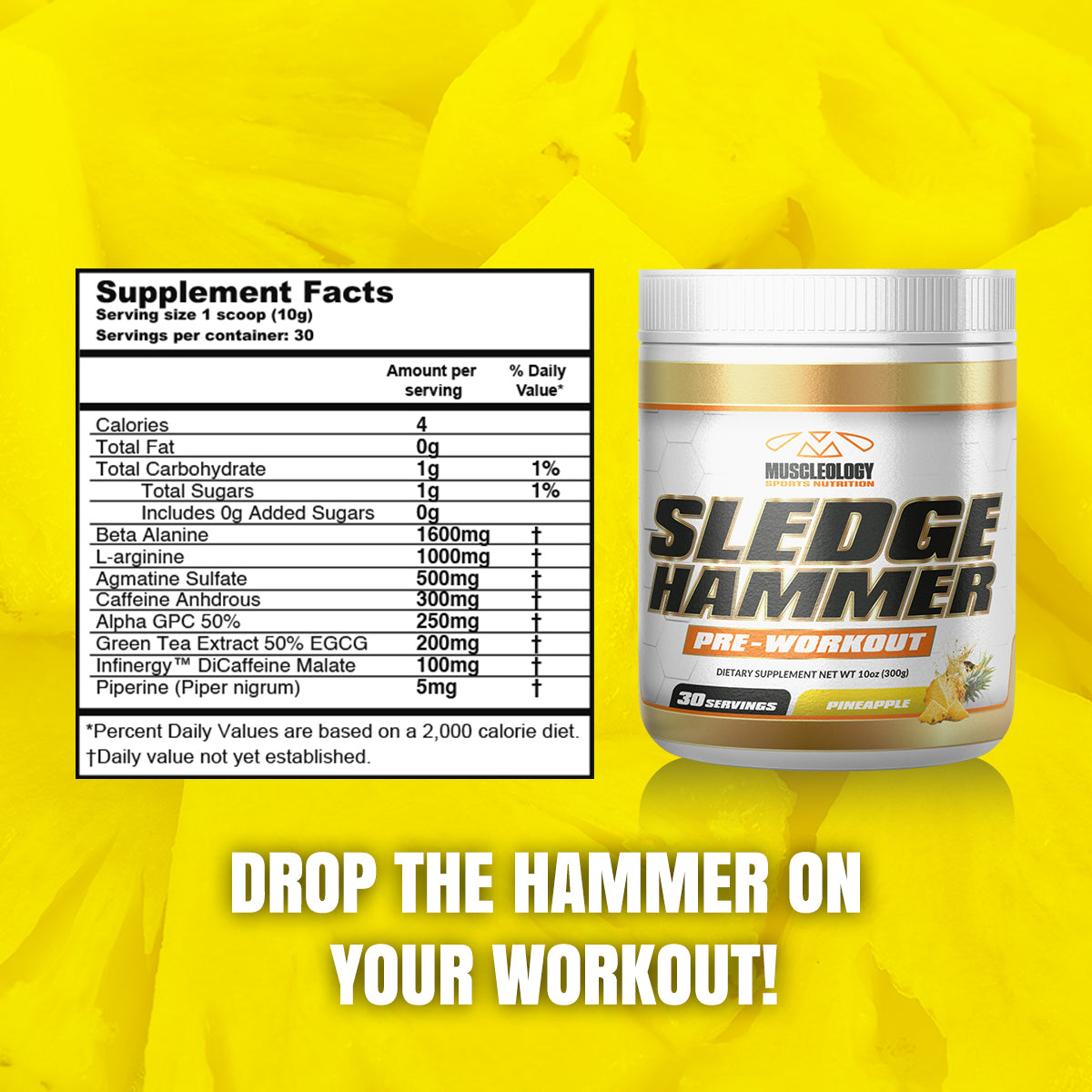 Sledge Hammer ™ - Advanced Pre-Workout