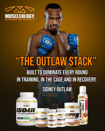 The Outlaw Stack | Sidney Outlaw’s Complete MMA Performance Supplement Bundle – Muscleology