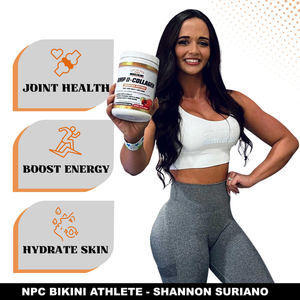 Muscleology Amp’d Collagen with caffeine anhydrous and Infinergy