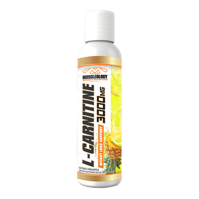 Muscleology L-Carnitine Liquid 3000mg - High Potency Weight Loss Support