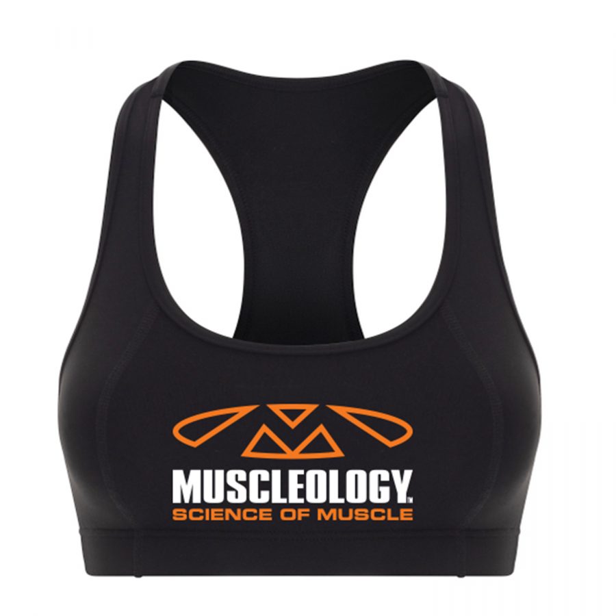 Muscleology Logo Sports Bra